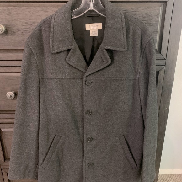 J. Crew Other - J Crew dark gray wool men’s coat. Size small